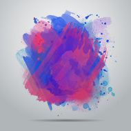 Vector watercolor paint background N4