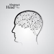Circuit board human head eps 10 N6
