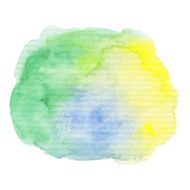 Hand painted watercolor blob N5