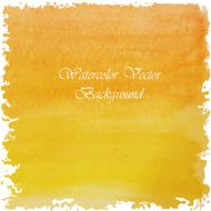 yellow sun paint watercolor vintage and isolate on white
