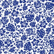 leaf Hibiscus pattern N7