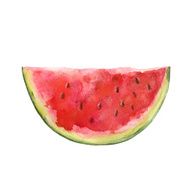 Watercolor watermelon N4