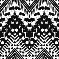 Hand drawn painted seamless pattern Vector illustration N94