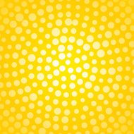 Yellow background with small polka dots