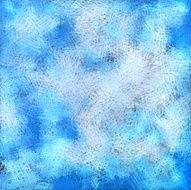 Blue abstract artistic pastel background