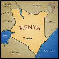 Kenya Map N6