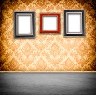 Frames on a wall N3