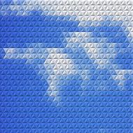 Abstract background with mosaic clouds