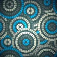 Abstract seamless pattern with colorful circles N2