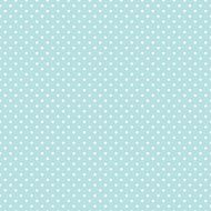 Blue Polka Dot Seamless Vector Background