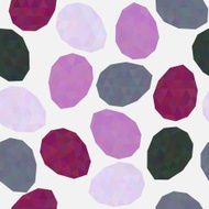 Easter seamless pattern eggs with Low Polygonal Background Seamless N2