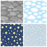 Four Seamless Skies