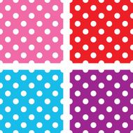 polka dot set