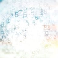 Digital code background N27