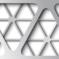 3d geometric background with shadows paper look graphic N6