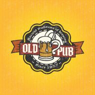 Retro Styled Beer Label N7