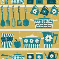 Vintage Kitchen Background