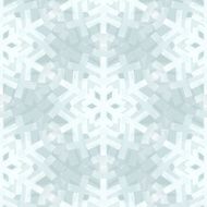 Shiny Silver Light Snowflakes Seamless Pattern for Christmas Design N2