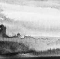 Abstract watercolor hand painted background N68