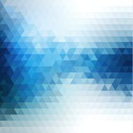 Abstract mosaic flow
