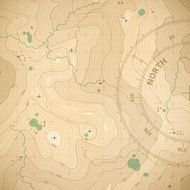 Topographic map N2