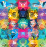 Abstract geometric background N553