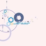 Vector abstract technology illustration N3