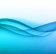 Abstract blue waved background