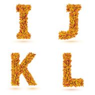 Autumn letters collection N3