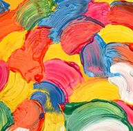 Abstract acrylic painted background N10