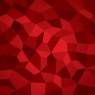 Abstract vector geometry background red planes