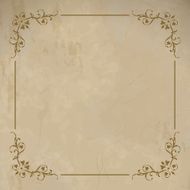 Vector vintage border frame N25