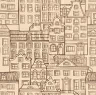 Seamless urban pattern N2