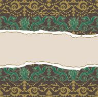 Vintage background with dragons N2