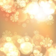 Gold christmas lights background N3
