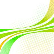 Abstract design of waves N2