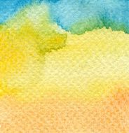Abstract watercolor hand painted background N77