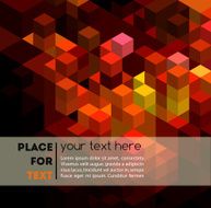 Abstract colorful geometric background N76