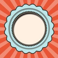 Red and Blue Retro Background N2