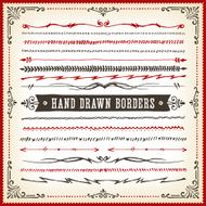 Hand Drawn Borders (Long) N2