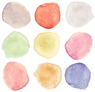 Watercolor dots N5