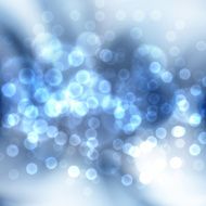 Blue christmas lights background N4
