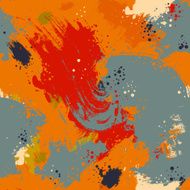 Abstract art grunge seamless pattern N4