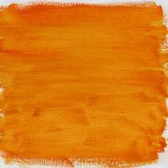 orange watercolor abstract with canvas texture