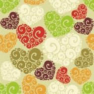 Seamless Hearts N23