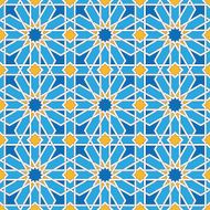 Seamless background of medieval style N32