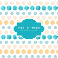 Vector texture circles stripes abstract frame seamless pattern background