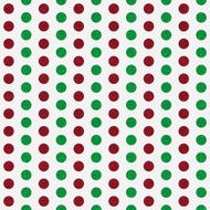 Seamless white paper with red and green glitter dot pattern N2