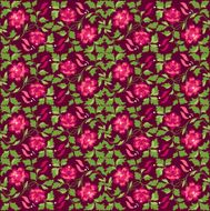 Flower pattern N151