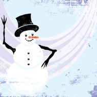 Snowman background N3